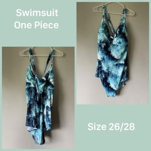 Torrid NWOT Strappy Back Wireless One Piece sz-5X